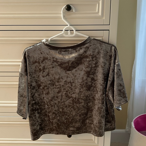 Urban Outfitters Velvet Top - Picture 2 of 3